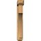 Ekena Millwork Westlake Craftsman Rough Sawn Bracket w/ Offset Brace, Western Red Cedar, 6"W x 28"D x 40"H BKT0604X28X40WTL04RWR - alternate 4